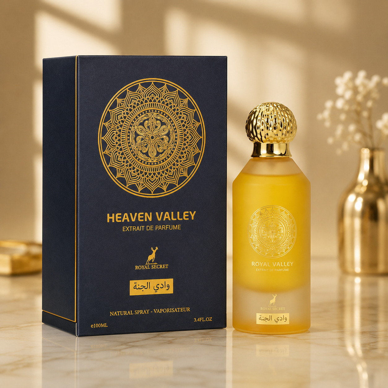 Heaven Valley Extrait De Parfum – 100ml | Long Lasting Luxury Unisex Perfume