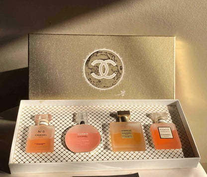 Luxury Women's Perfume Gift Set – 4-Piece Mini Eau De Parfum Collection | Long Lasting Fragrance
