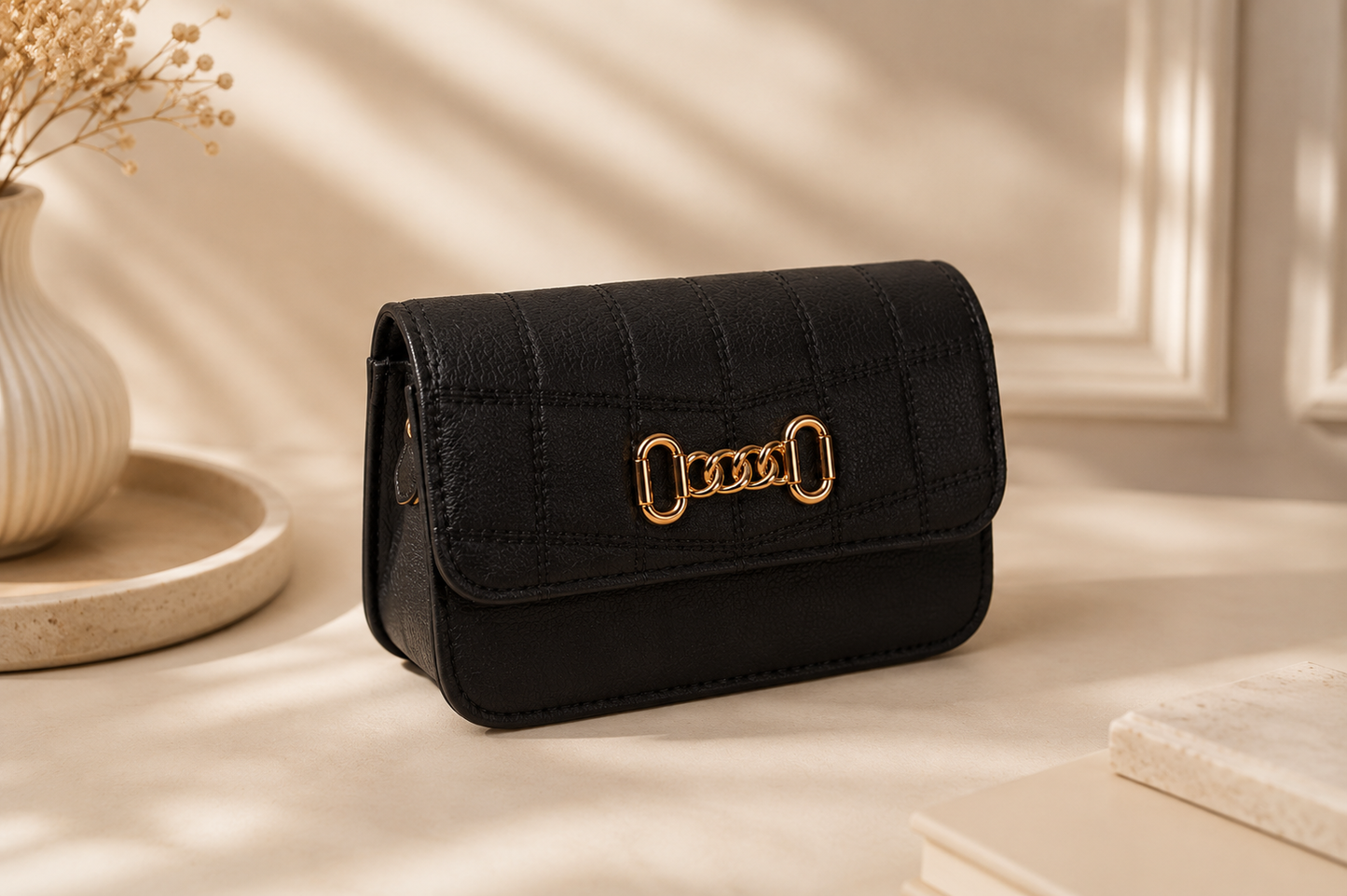 Chic Quilted Shoulder Bag – Available in 5 Colors