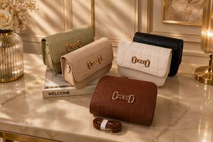 Chic Quilted Shoulder Bag – Available in 5 Colors