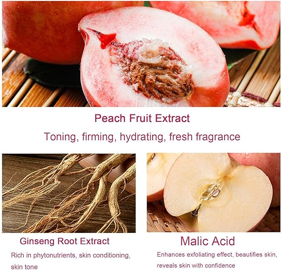 Peach Fruit Acid Gel