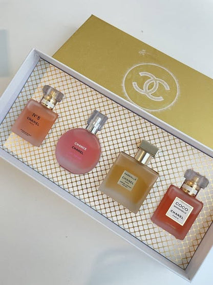 Luxury Women's Perfume Gift Set – 4-Piece Mini Eau De Parfum Collection | Long Lasting Fragrance
